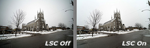 Lens Shading Compensation