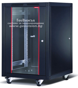 19" Комуникационен шкаф - стоящ 16U: FORMRACK BTA-16U6060, 600x600х940 mm /ШхДхВ/ с отваряеми и заключващи се страници