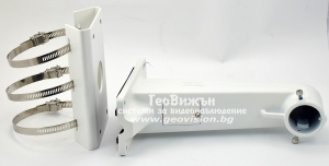 Алуминиева стойка за стълб за HIKVISION въртящи камери: DS-1602ZJ-POLE