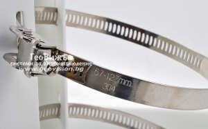 Алуминиева стойка за стълб за HIKVISION въртящи камери: DS-1602ZJ-POLE