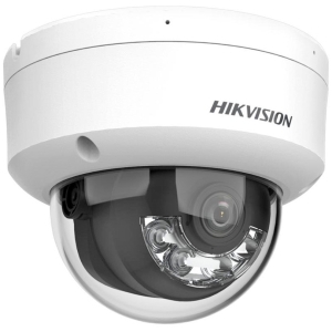Мрежова IP камера HIKVISION DS-2CD2123G2-LIS2U: 2 MPX, AcuSense алгоритми, Smart Hybrid Light комбинирано БЯЛО и инфрачервено осветление до 30 метра, обектив 2.8 mm, двоен микрофон