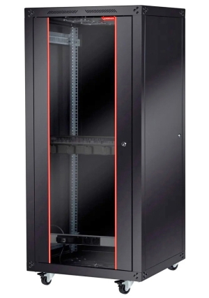 19" Комуникационен шкаф - стоящ 20U: FORMRACK BTA-20U6060, 600x600х1118 mm /ШхДхВ/ с отваряеми и заключващи се страници