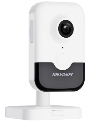 Безжична Wi-Fi мрежова IP камера HIKVISION DS-2CD2443G2-IW(W): 4 MPX, обектив 2.8 mm, инфрачервено осветление до 10 метра, Motion Detection 2.0, с микрофон и говорител, слот за MicroSD карта памет