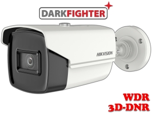 HD-TVI/AHD/CVI/CVBS корпусна камера HIKVISION DS-2CE16H8T-IT3F: 5 MPX 2560x1944, инфрачервено осветление до 60 метра, обектив 3.6 mm, Ultra Low Light