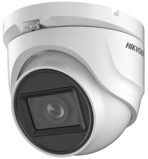 4K UltraHD HD-TVI/AHD/CVI/CVBS куполна камера HIKVISION DS-2CE76U1T-ITMF: 8 MPX 3840x2160, инфрачервено осветление до 30 метра, обектив 2.8 mm