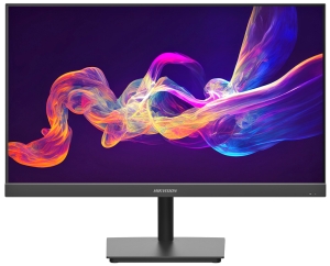 Монитор HIKVISION DS-D5024F2-AP2: размер на екрана 23.8 инча, резолюция FullHD 1080p 1920x1080 при 100 Hz, IPS панел, HDMI и VGA видео входове
