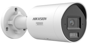 Мрежова IP камера HIKVISION DS-2CD2047G3-LI2UY: 4 MPX, AcuSense 3.0 алгоритми, ColorVu 3.0 със Smart Hybrid Light комбинирано БЯЛО и инфрачервено осветление до 40 метра, обектив 4 mm, двоен микрофон