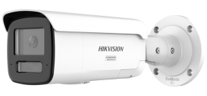 Мрежова IP камера HIKVISION DS-2CD2T47G3-LIY: 4 MPX, AcuSense 3.0 алгоритми, ColorVu 3.0 със Smart Hybrid Light комбинирано БЯЛО и инфрачервено осветление до 60 метра, обектив 4 mm